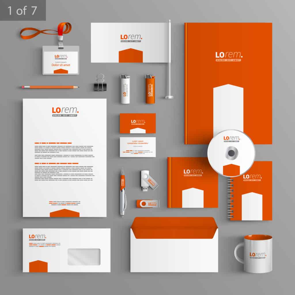 stationery template design